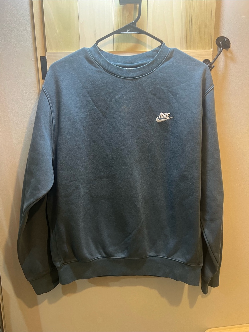 Nike Crewneck Sweatshirt in Slate Blue-Green